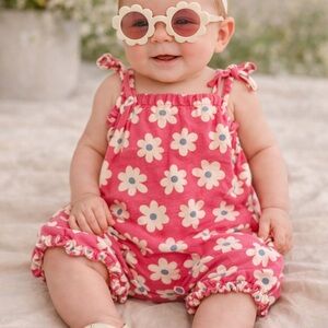 Joe Fresh Floral Romper / Jumper – Size 3–6 Months